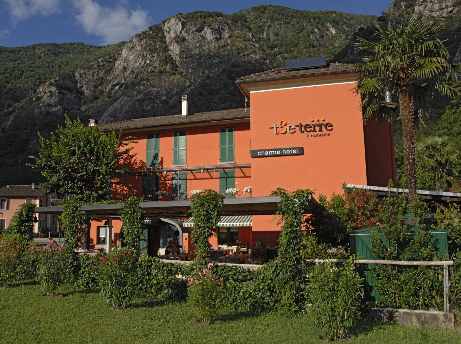 Ristorante Charme Hotel Tre Terre Ponte Brolla Exteriér fotografie